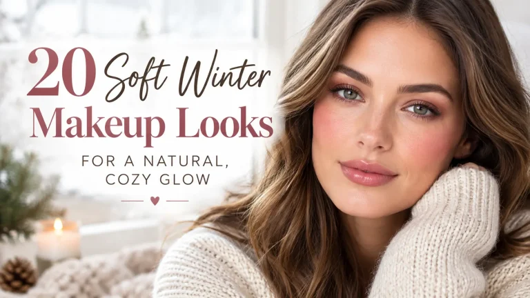20 Soft Winter Makeup Looks for a Natural, Cozy Glow
