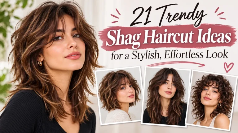 21 Trendy Shag Haircut Ideas for a Stylish, Effortless Look