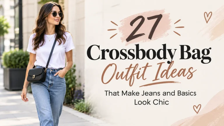 27 Crossbody Bag Outfit Ideas That Make Jeans and Basics Look Chic